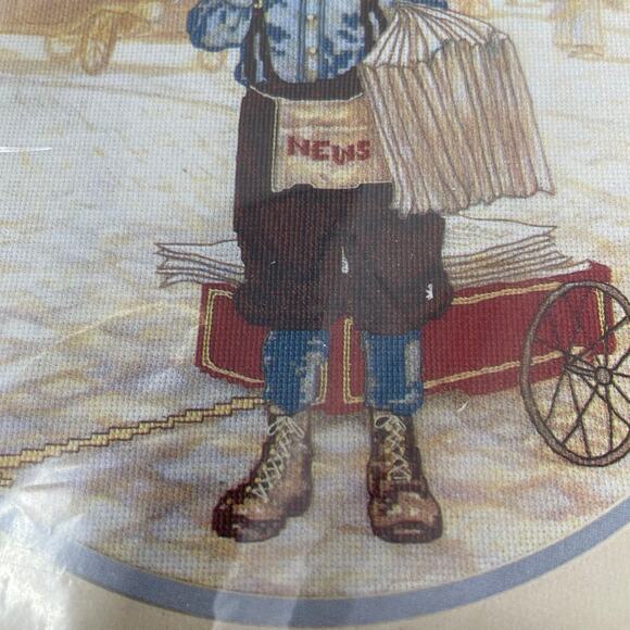 Something Special Counted Cross Stitch Kit “Extra,Extra”#50282 Vintage 1986 NEW - Picture 5 of 12